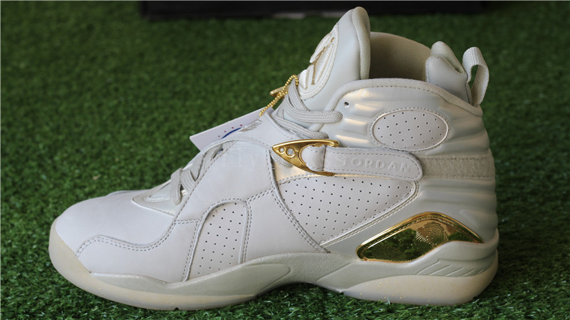 Authentic Air Jordan 8 Championship Trophy Champagne Pack